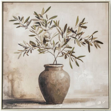 Olive Branch Framed Artwork 80cm