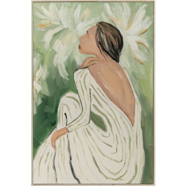 Dawn With The Flowers Framed Artwork 120cm