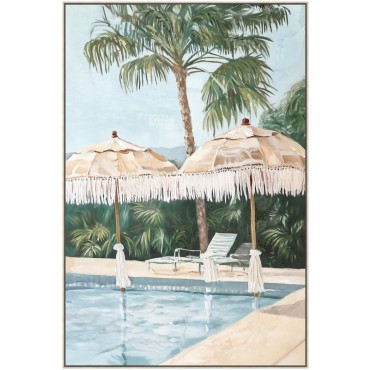 Summer Fun Framed Artwork 120cm