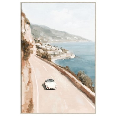 French Riveria Framed Artwork 120cm