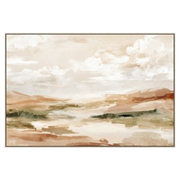 Shape Of Stillness Framed Artwork 80cm