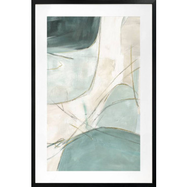 Billow Artwork Framed W Glass Front 80x120cm