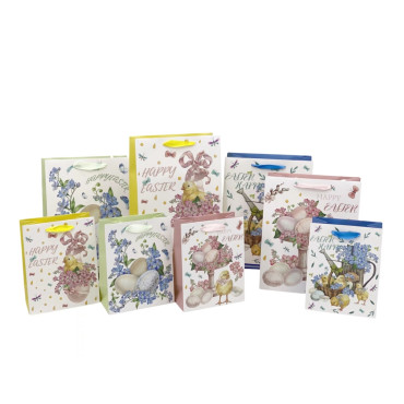 bulk 24 Xlarge Easter Surprise Gift Bag Assorted 42cm