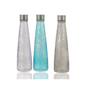 bulk 12 Coloured Water Bottle 750ml Assort