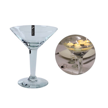 bulk 4 Glass Vase Martini 30cm