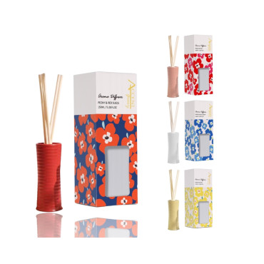 bulk 12 Accent Groovy Diffuser in Ceramic 150ml 4 Assort