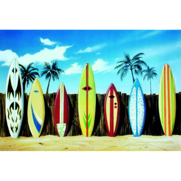 Surfboards Wall Art 30x20cm
