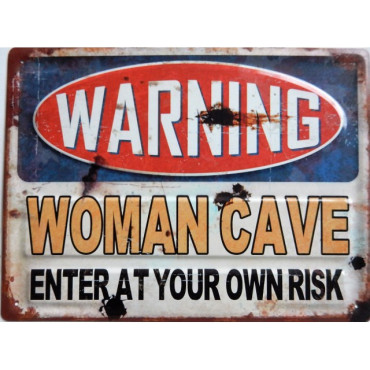 Woman Cave Wall Art 40cm