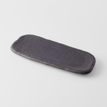 Plate Rectangular 28.5cm Stone Slab Design