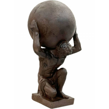 Man Of The World Statue 38x70cm
